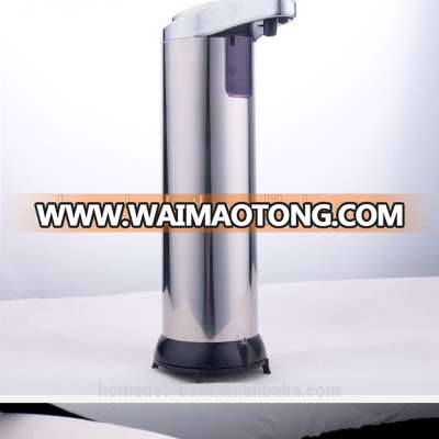 stainless steel nickle brushed touchless soap dispenser automatic sensor