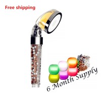 6 different flavor Vitamin C aroma  shower  filter hand Shower head