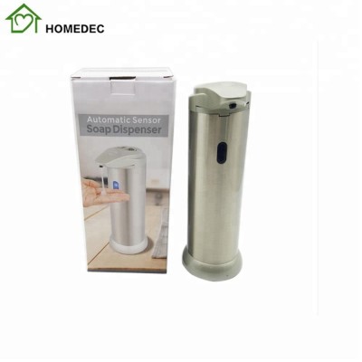 Nickle Brush Touchless Stainless Steel IR Infrared Sensor Automatic Soap Dispenser