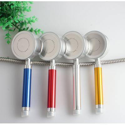 Wholesale Space aluminum saving water shower head filter with rainfall